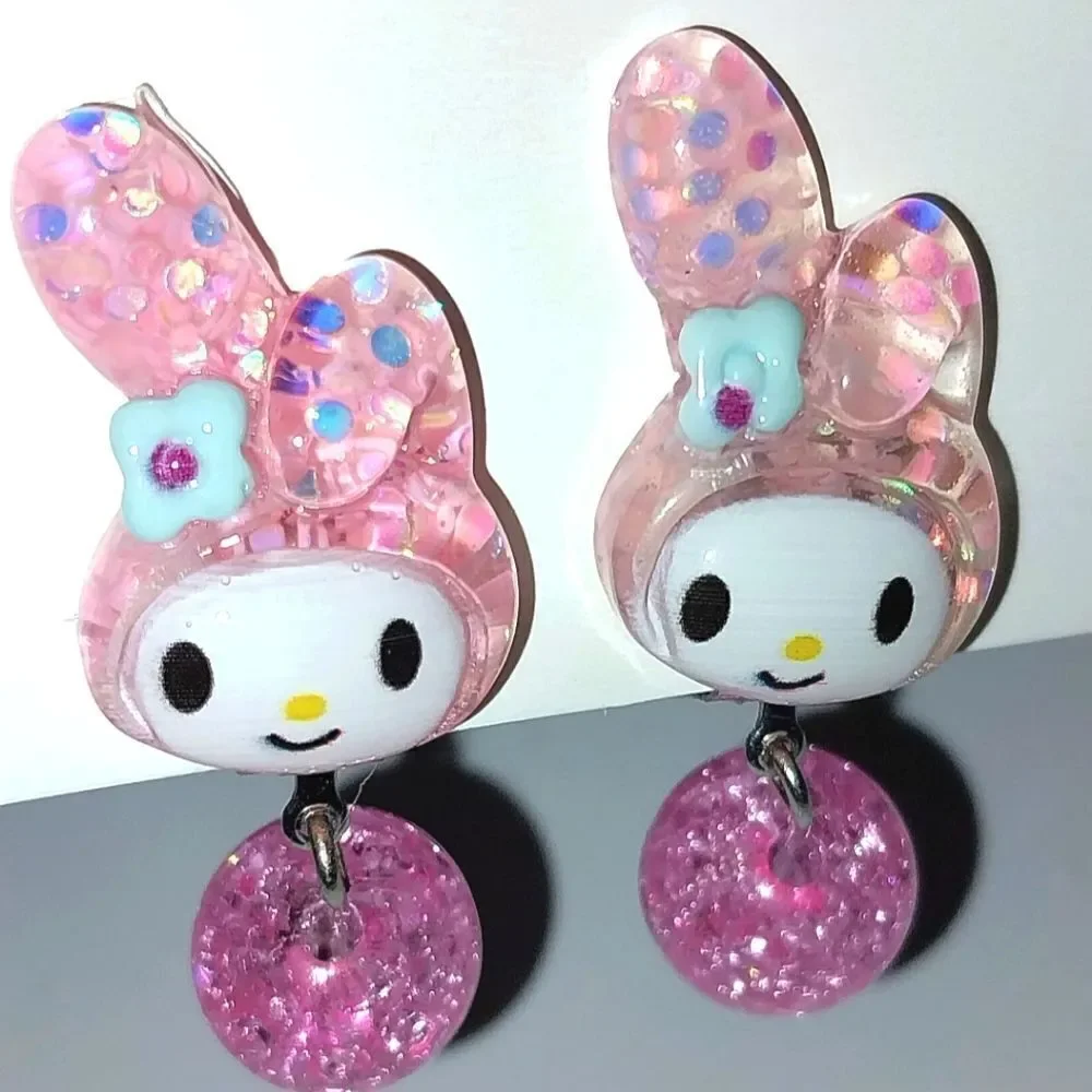 Beautiful fashion clip-on kids earrings